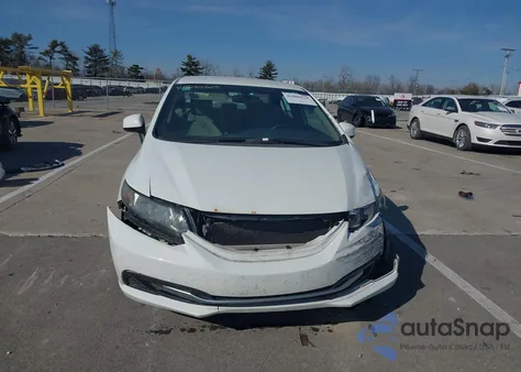 2013 Honda Civic Lx z USA, uszkodzony, nr VIN 19XFB2F5XDE098521